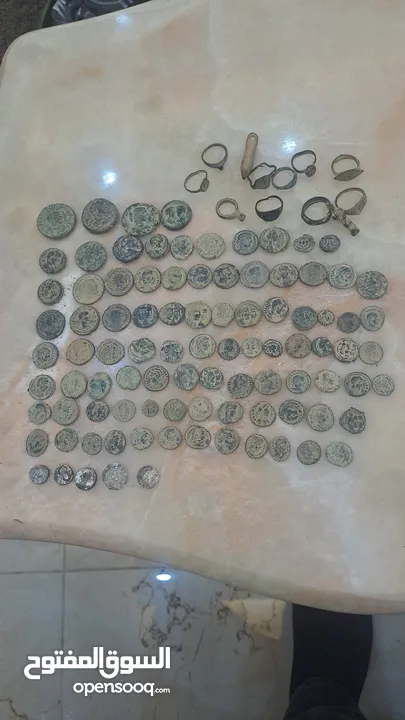 مجموعه فضه وبرونز وخواتم تستحق الاقتناء للهواة وأصحاب الذوق الرفيع