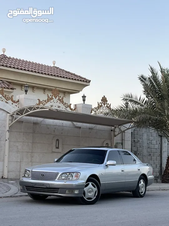 للبيع لكزس LS 400 وارد اليابان نفس الخليجي حالة الوكاله مافيها شي نهائي فل مواصفات في مجال في السع