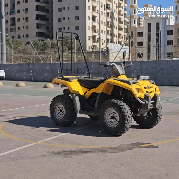 تركترون  بمبادير دفع رباعي  بنزين  2014 450cc