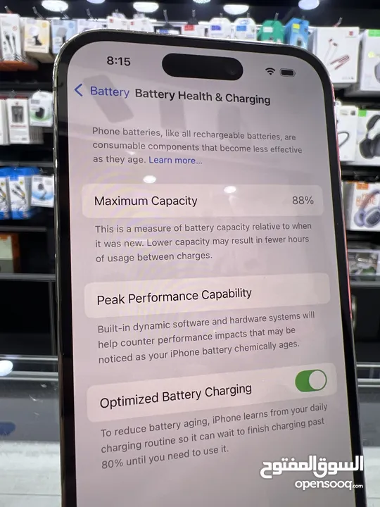 iPhone 14 Pro (256) GBايفون 14 برو  مستعمل بحالة جيدة جدا مش مفتوح ولا مصلح نهائيا بطارية اصلية 87٪؜
