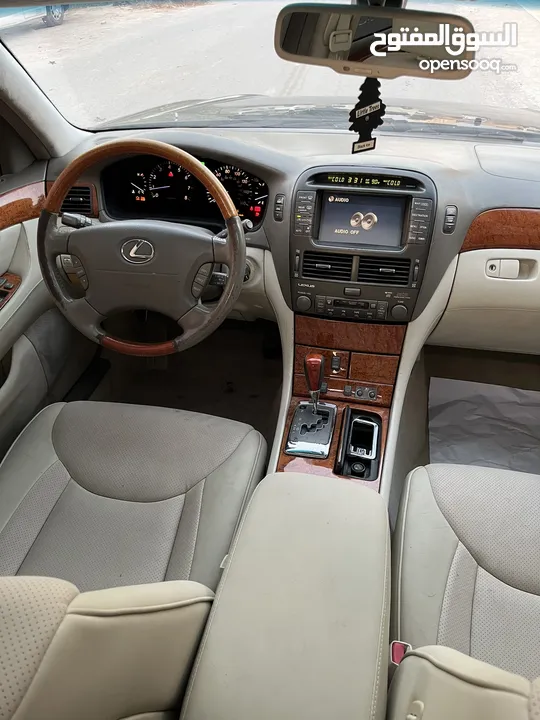 للبيع لكزس LS 430 وارد امريكا موديل 2006 ثلاث ارباع قمه بالنظافه ما يشكي من شي نهائي تشغيل بصمه