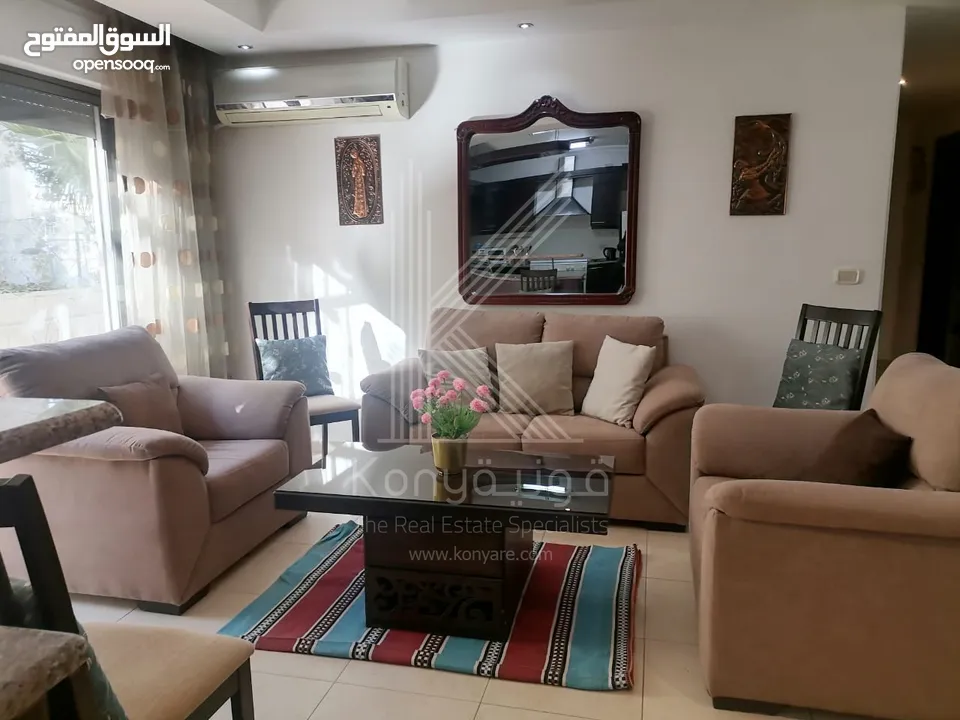 B2 Floor Furnished Apartment For Rent In Abdoun