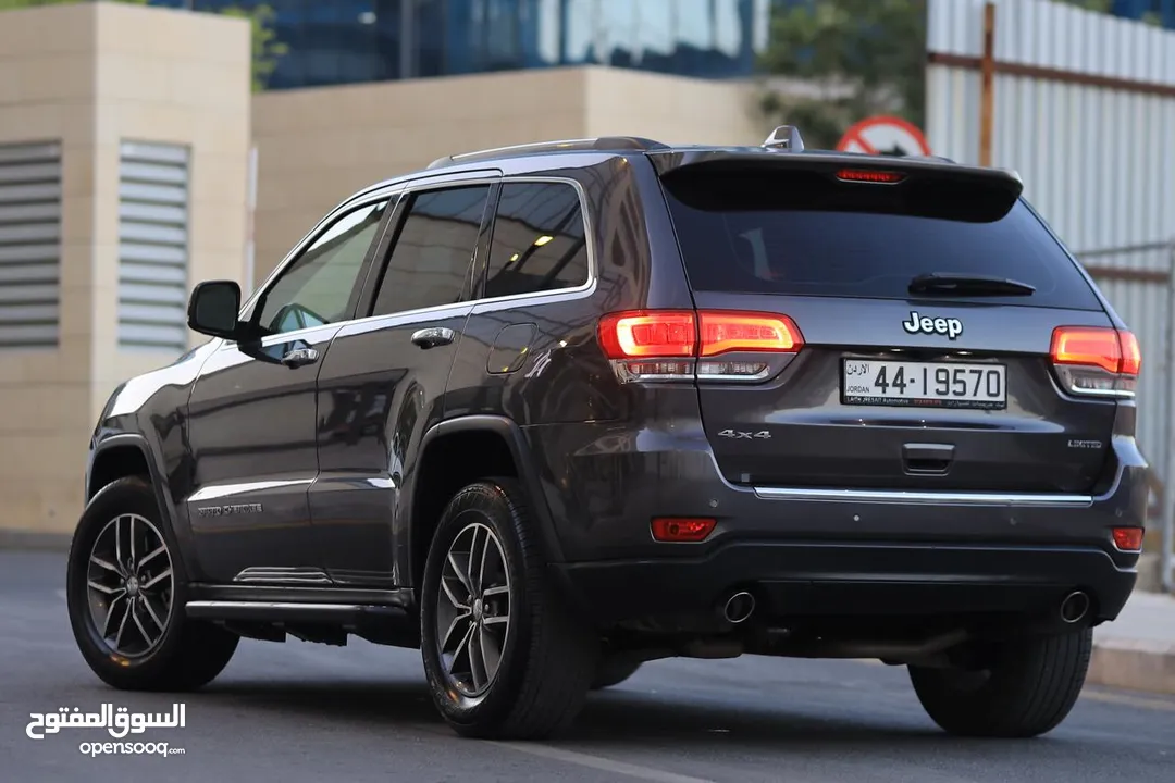 2017 Jeep Grand Cherokee Limited جيب جراند شيروكي ليميتد موديل 2017 فحص كامل 7 جيد بدون ملاحظات