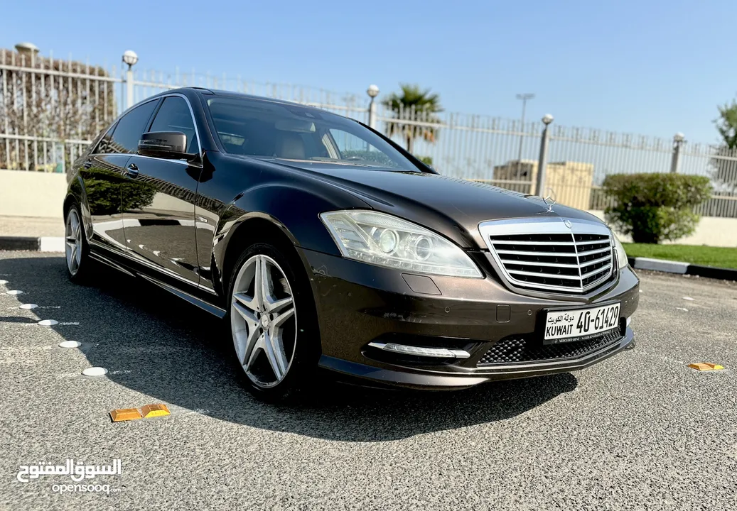 مرسيدس S350 لارج  2011  العداد 244  السعر 3300