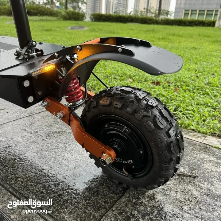 60Volt 6000Watts Electric, E Scooter Foldable Dual Motor Off Road Seat