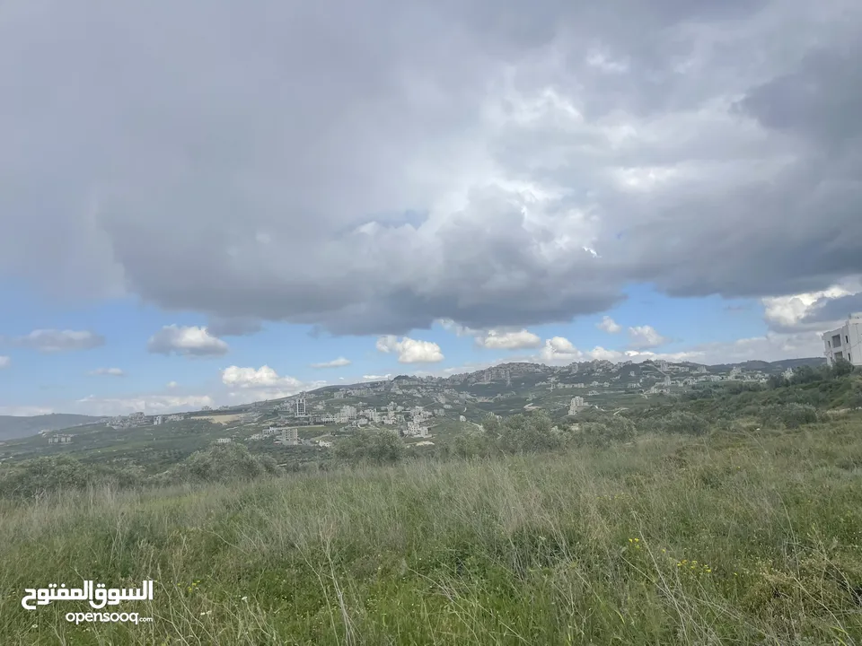 قطعة ارض 810 متر وقطعة 500 متر  عراس الجبل بالحي الجديد مقابل صرة سعر المتر 180 دينار