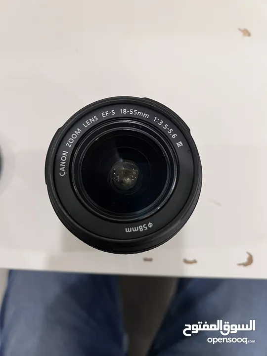 عدسة كانون 18-55 مم / canon lens EFS 18-55mm