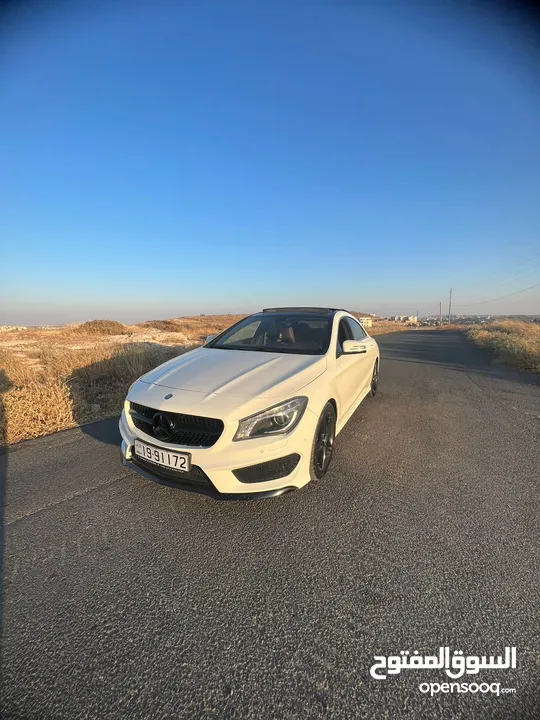 Mercedes Benz Cla 200 2014 AMG body kit for sale   مرسيدس سي ال اي للبيع فحص كامل بانوراما.