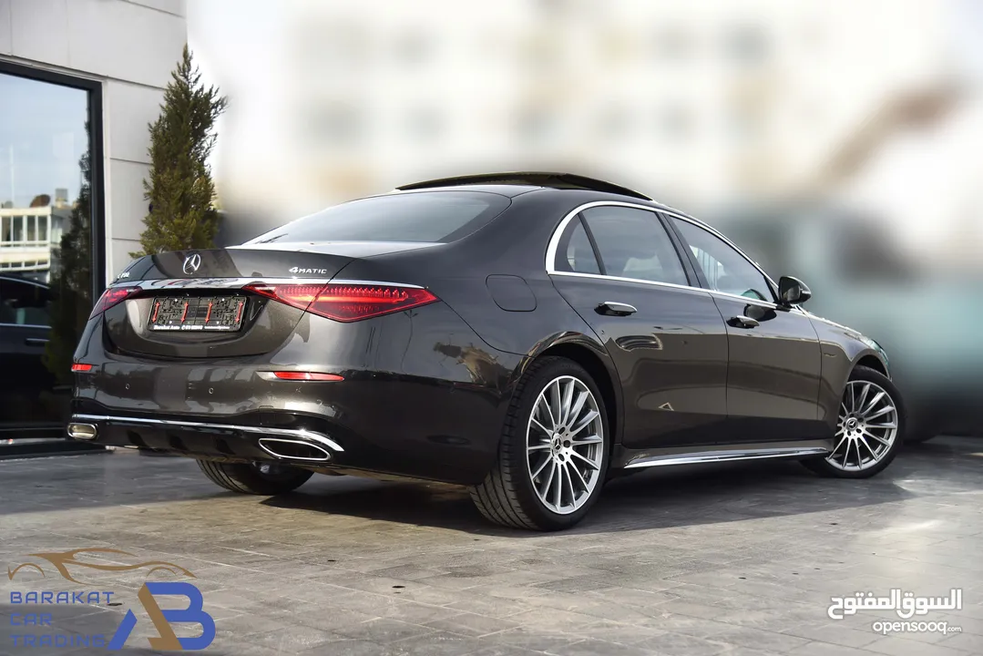 مرسيدس اس كلاس مايلد هايبرد وارد الوكالة 2022 Mercedes S450 4MATIC AMG Line Mild Hybrid