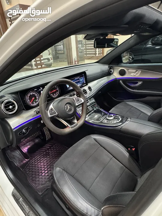 Mercedes E200d 2018 متور 2000 ديزل فحص ممتاز