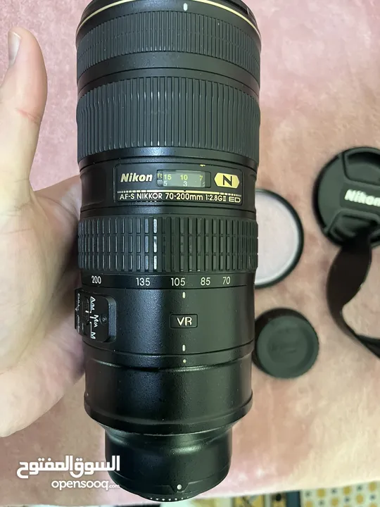 عدسة نيكون Nikon 70-200 f2.8G II