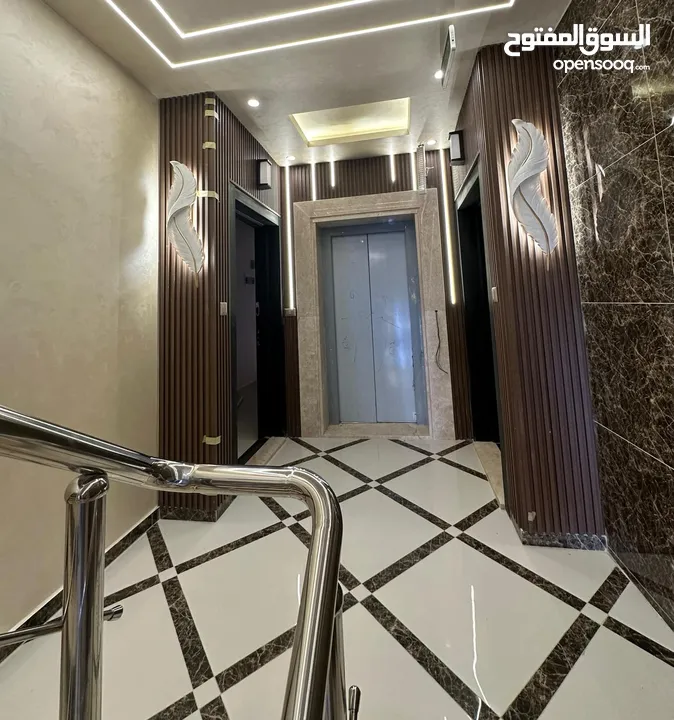 تشطيب فندقي مع تدفئة راكبة قرب امن ضاحية الرشيد