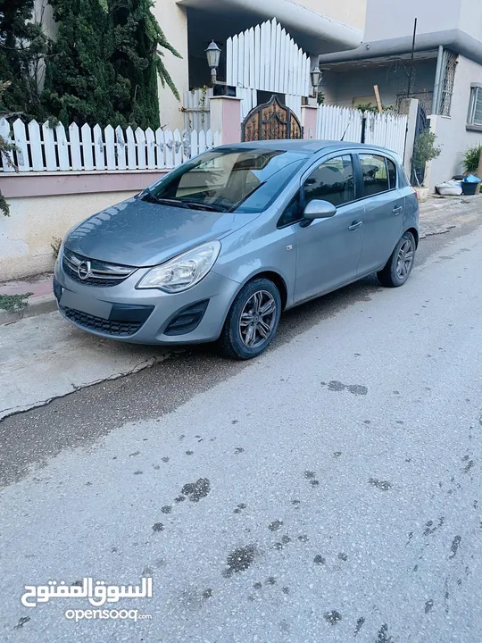اوبل كورسا 2014 جير عادي بوضع الشركه