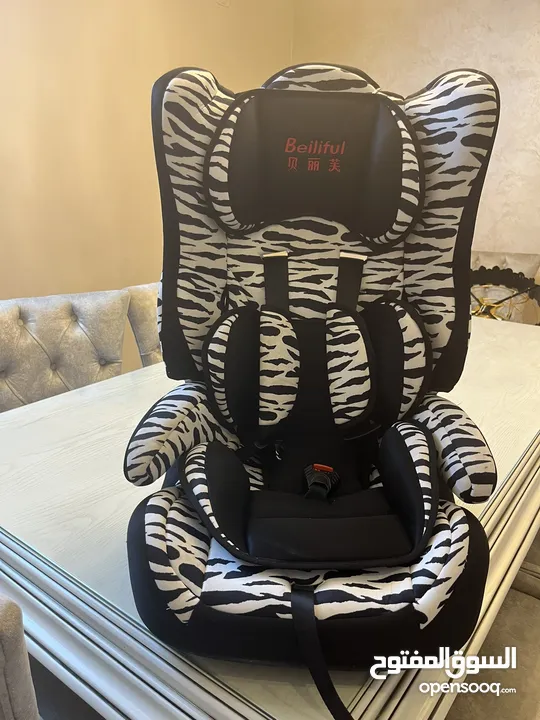 مقاعد سيارات للأطفال  مقعد سيارة  كرسي سيارة بيبي  Car seat من عمر سنة ل 5 سنوات كبير ومريح