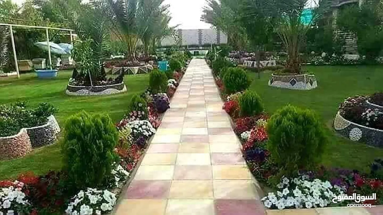 زراعه وصيانه الحدائق والمزارع