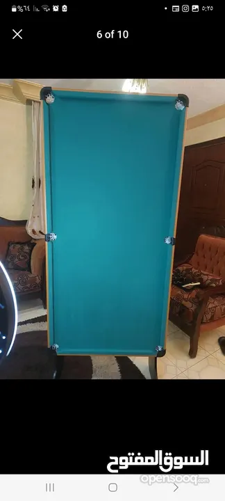 بلياردو خشبية مع كامل ملحقاتها بسعر خيالي
