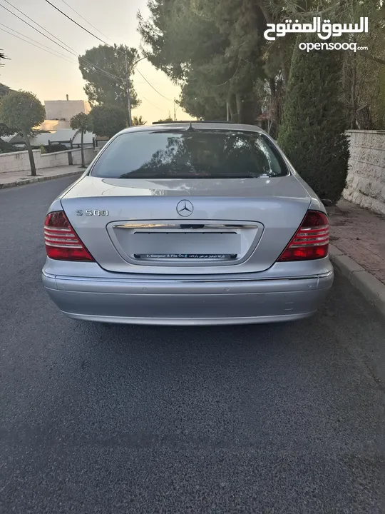 غواصه لارج موديل 2005 S500 بحاله الوكاله ترخيص قليل و مواصفات كامله فحص كامل