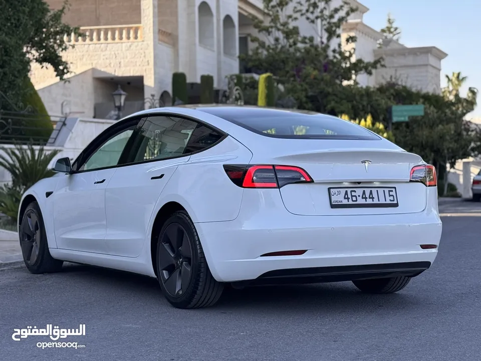 تيسلا 2021 موديل 3 ستاندرد بلص