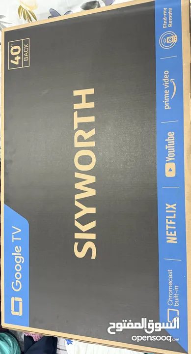 Skyworth 40 inch LED FHD Google Android Smart TV Brand new Sealed for Sale