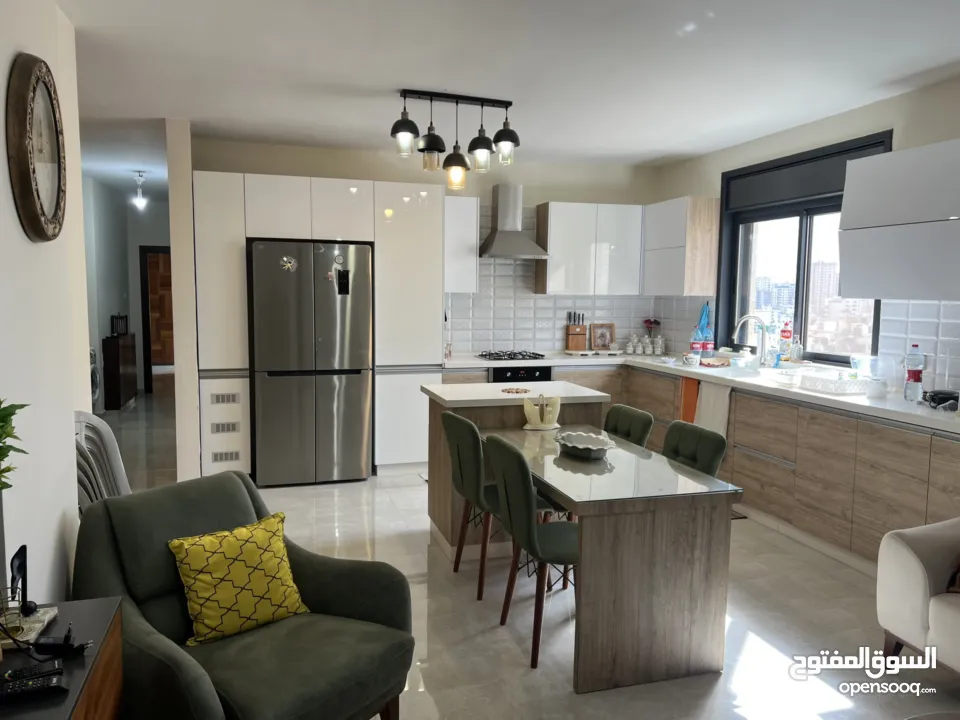 شقه مفروشه للايجار في سطح مرحبا قرب مسجد الخلفاء