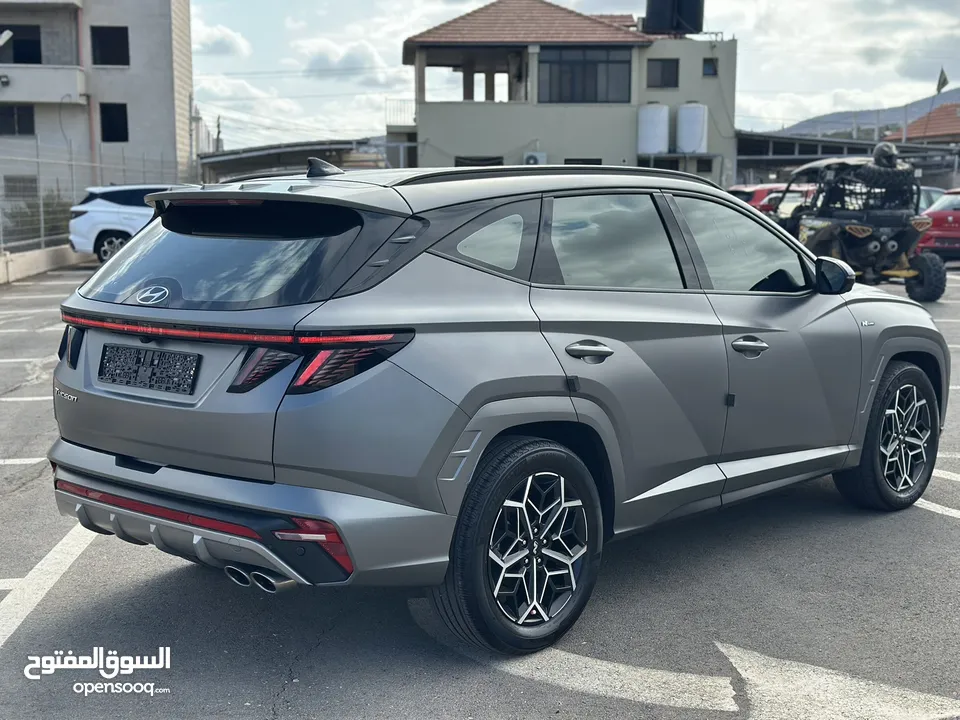 هونداي توسان N-Line    2023/ فل الفل بدون فتحة سقف بانوراما  فل مسكر