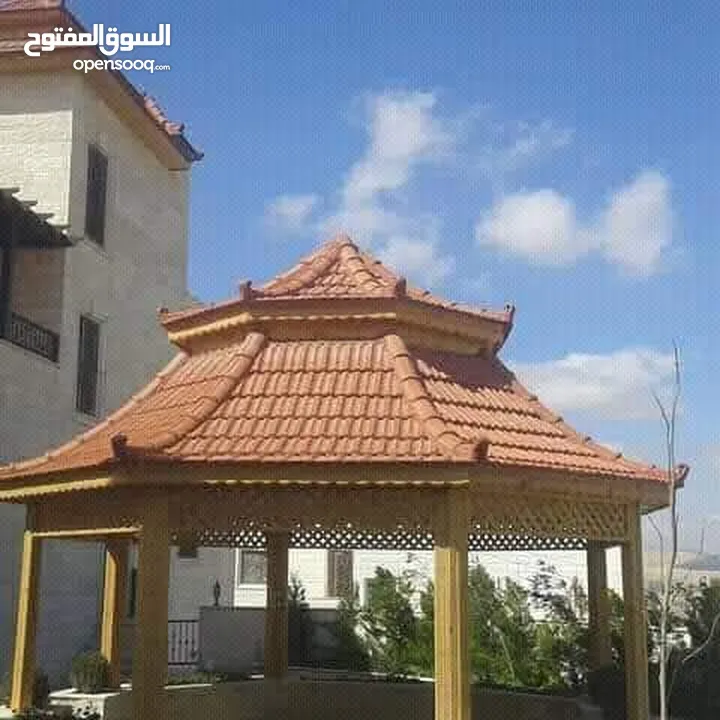 تركيب كافة اعمال القرميد ....