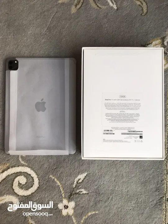 Ipad pro 11 M2 128GB wifi+cellular ايباد برو شريحة