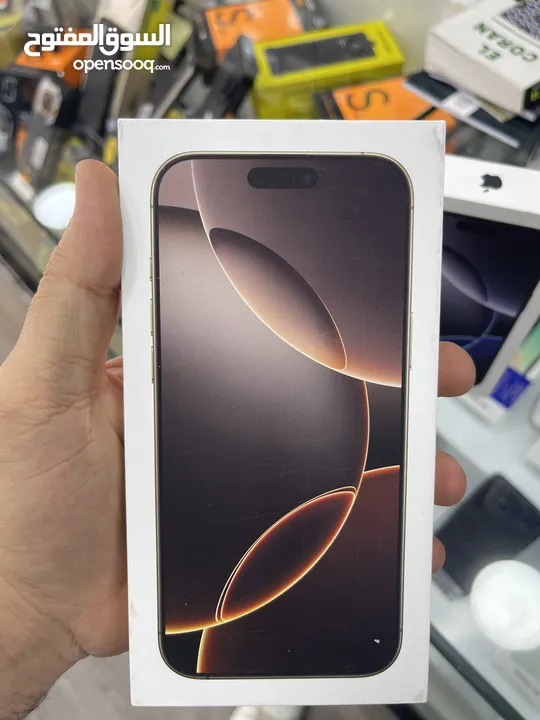 iPhone 16pro max 256g جميع الالوان عربي اقوى سعر