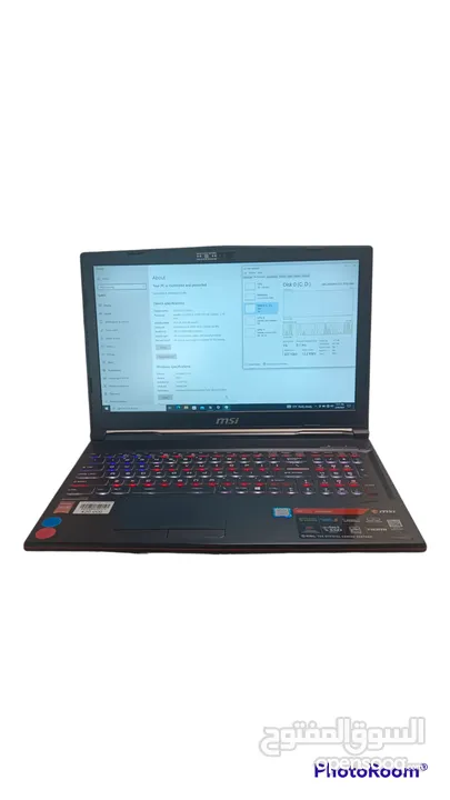 الابتوب ام اس اي MSI GL639SDK