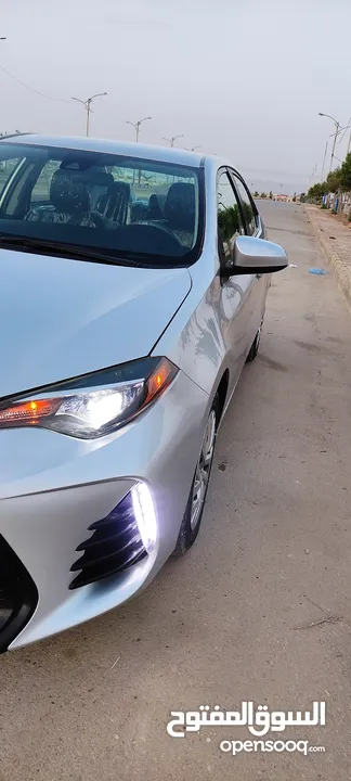 سيارة تويوتا كورولا امريكي 2019   شبه جديد كرت على الزيرو