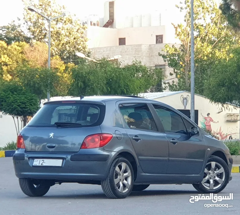 بيجو 307 موديل 2007 فل مع فتحة وفحص كامل للبيع