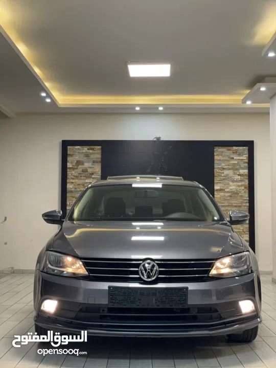 فولكسفاجن جيتا 2016 بنزين اوتمات للبيع بحالة الشركة