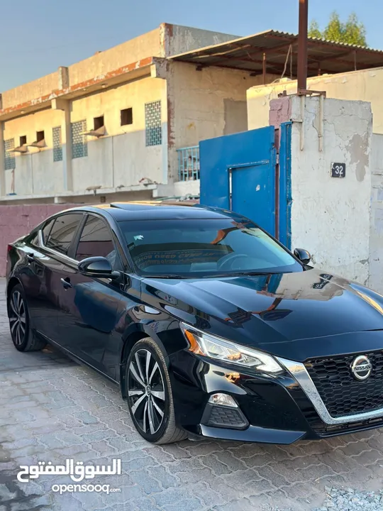 ALTIMA 2019 SR رقم 1 فتحة ارباكات وكالة وارد امريكا اوراق جمارك جاهزة للتسجيل