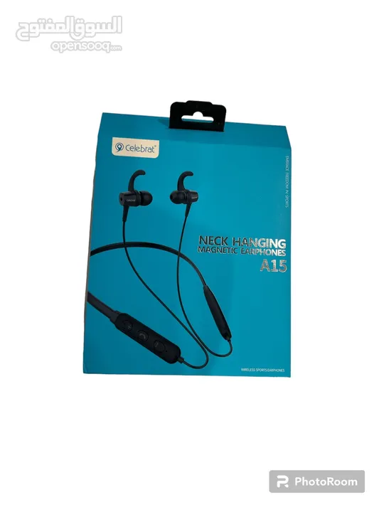 سماعة بلوتوث . celebrate magnetic wireless headset Bluetooth Neckband  EG010203VIDP99