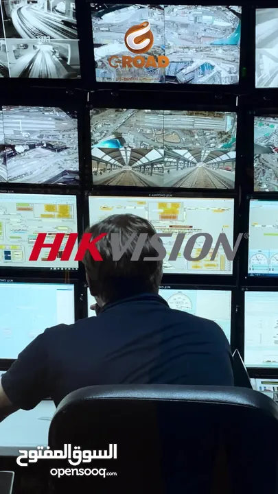 نظام كاميرا 5 ميجا بكسل بدون تركيب خذ وركب وما بدك ايشي Hikvision Camira 5m