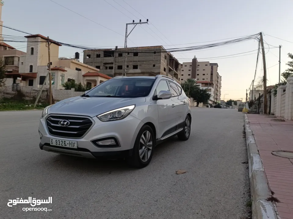 هونداي توسان 2015 بسعر حرق 59500 ألف نقدا البدل وارد منبدل ديزل فل