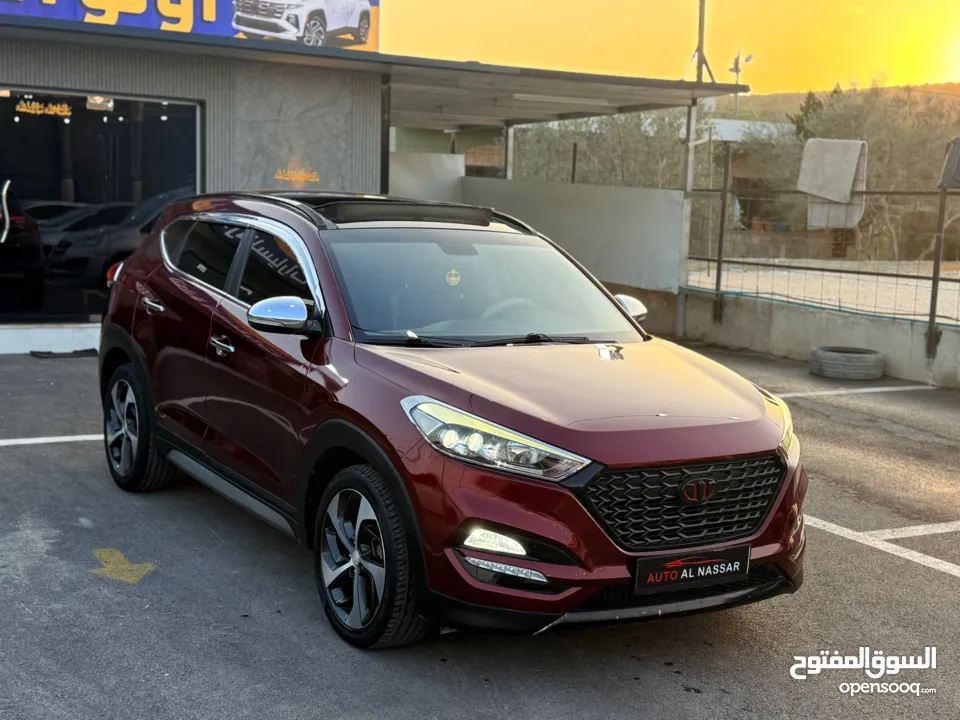 هيونداي توسان ترخيص 2017 دفع رباعي فل الفل بانوراما