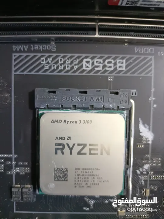 معالج Amd ryzen 3 3100 4-core processor