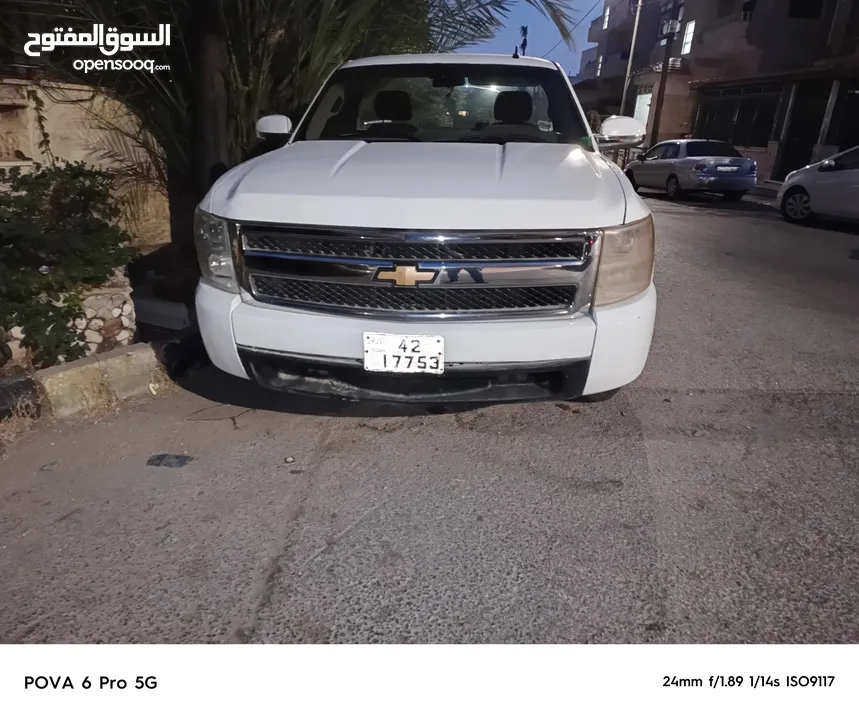 بكب سلفرادو موديل 2007 كابينة واحدة
