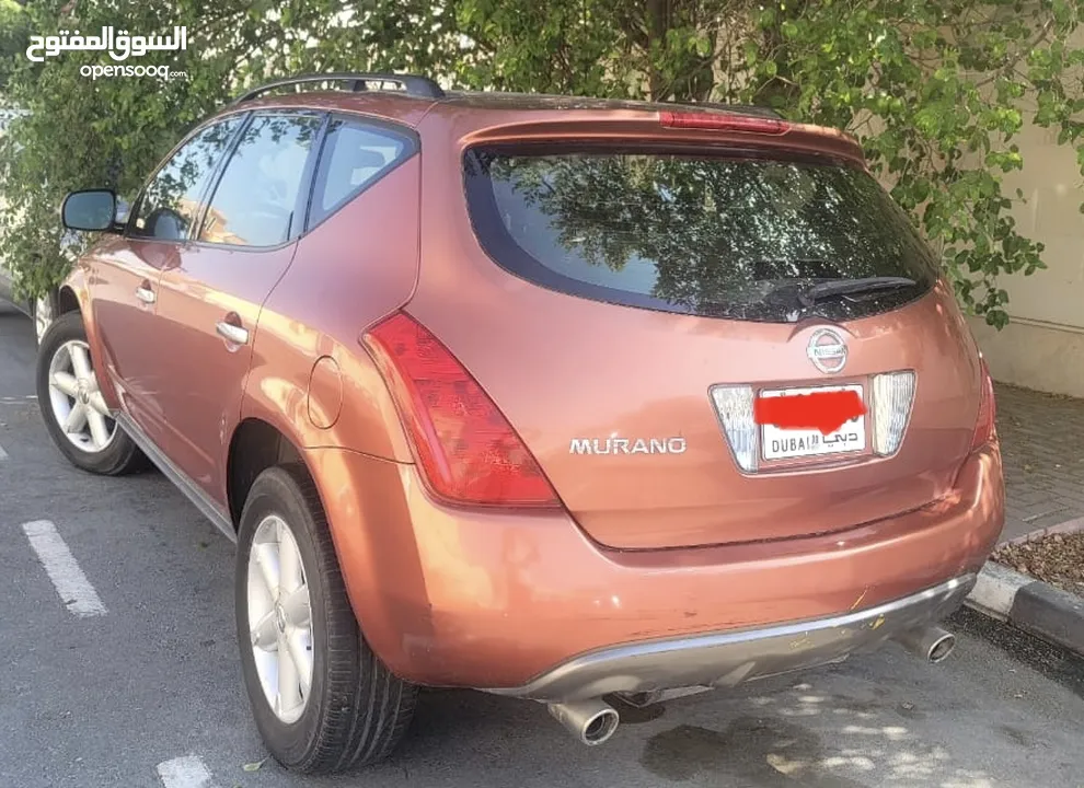 Lady-driven Nissan Murano 2005. GCC; full option