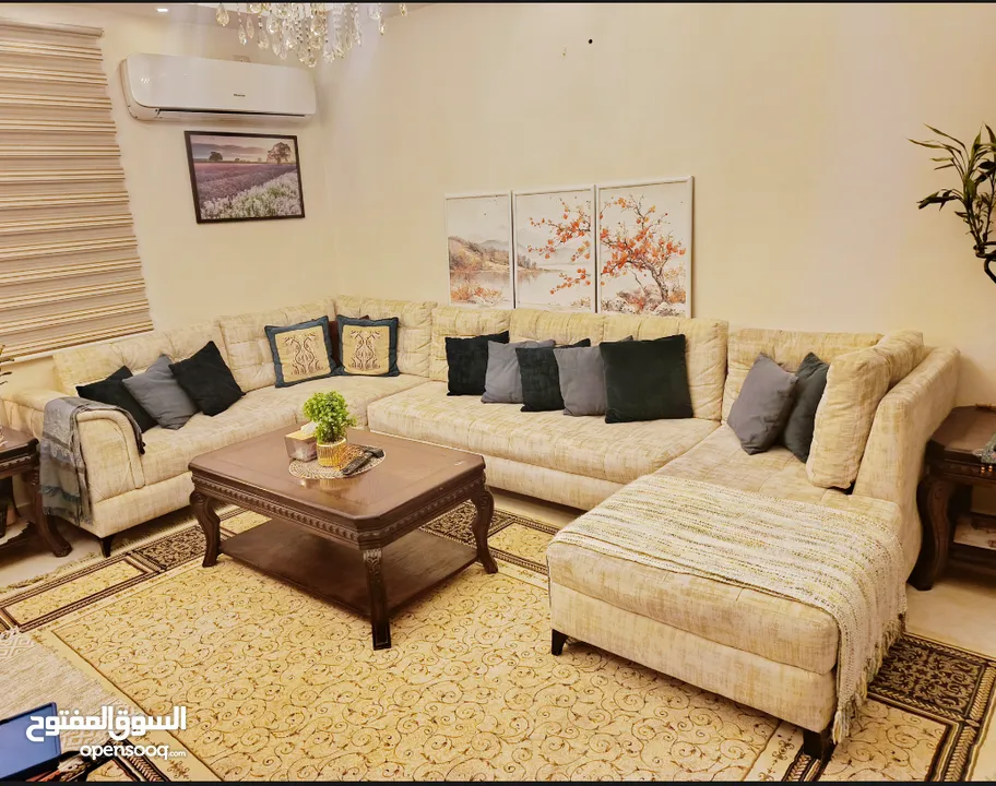 طقم كورنر لغرفة المعيشة