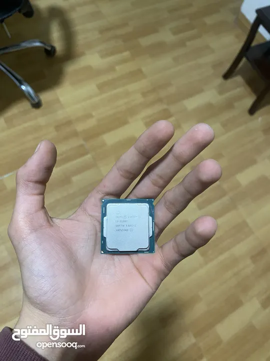 معالج intel core i3 الجيل التاسع مع مروحة ومعجون تبريد افضل نوع mx-4