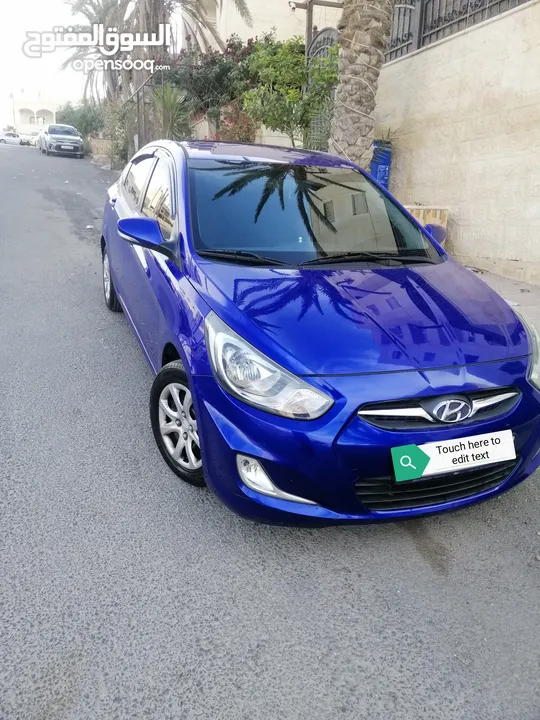هونداي اكسنت 2014 فحص كامل مالك اول لون مميز ماتور 1.6 اصلي ممشى قليل 89000