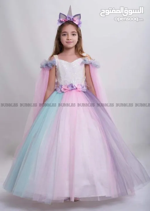 فستان حفلات اطفال للبيع