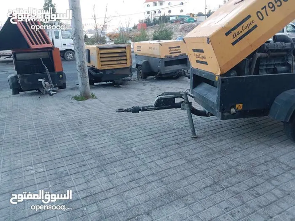 كمبريسات حفر لليجار حفريات عامه