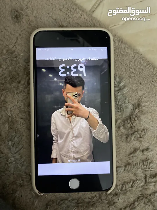 ايفون 8+ للبيع او للبدل