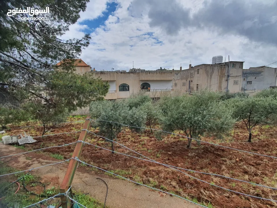 عمارة تجارية و سكنية  في جرش للبيع العمارة على شارعين    شارع رئيسي و شارع فرعي في منطقة حيوية