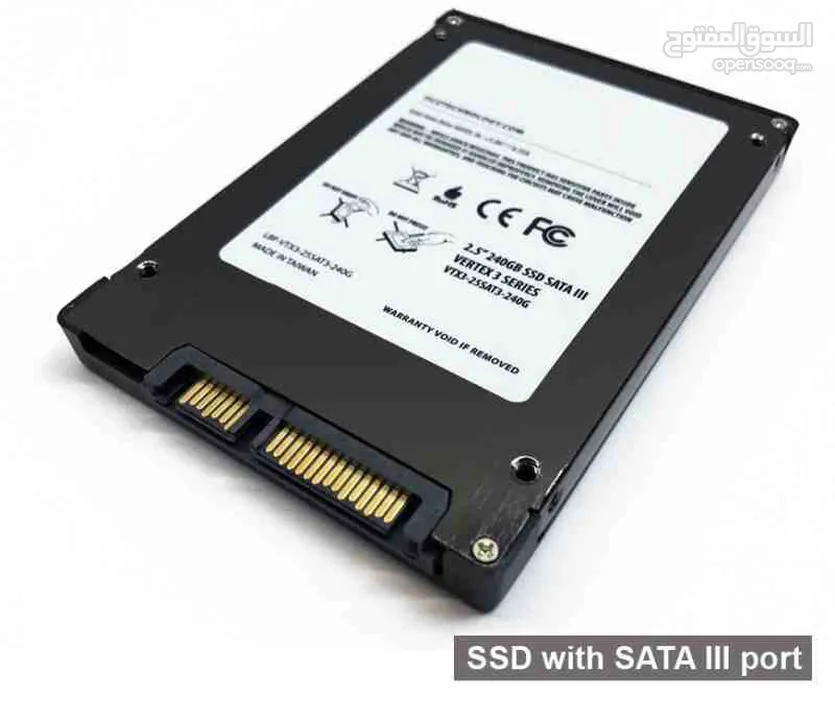 هارد SSD داخلي بديل A400 لزيادة الاداء بسعة 120جيجا ساتا 3  2.5 بوصة،  اسود