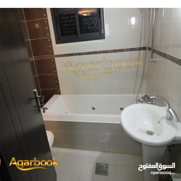 شقة ارضية مفروشة للايجار بالقرب من دوار نبيل عمرو