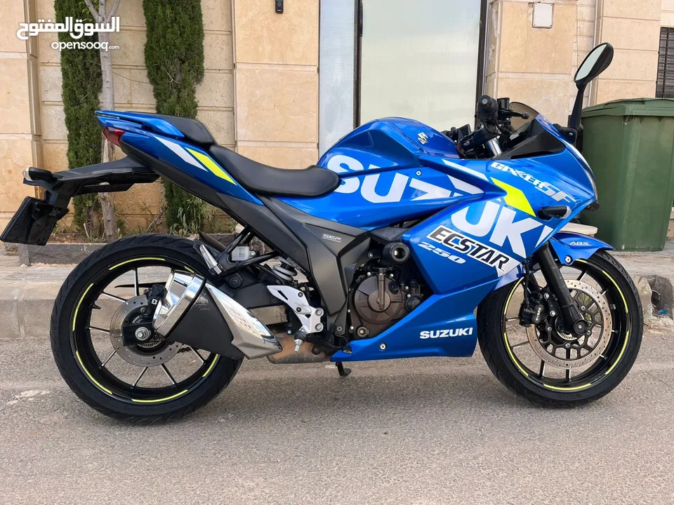 سوزوكي 250 sf بحالة الوكالة 2020